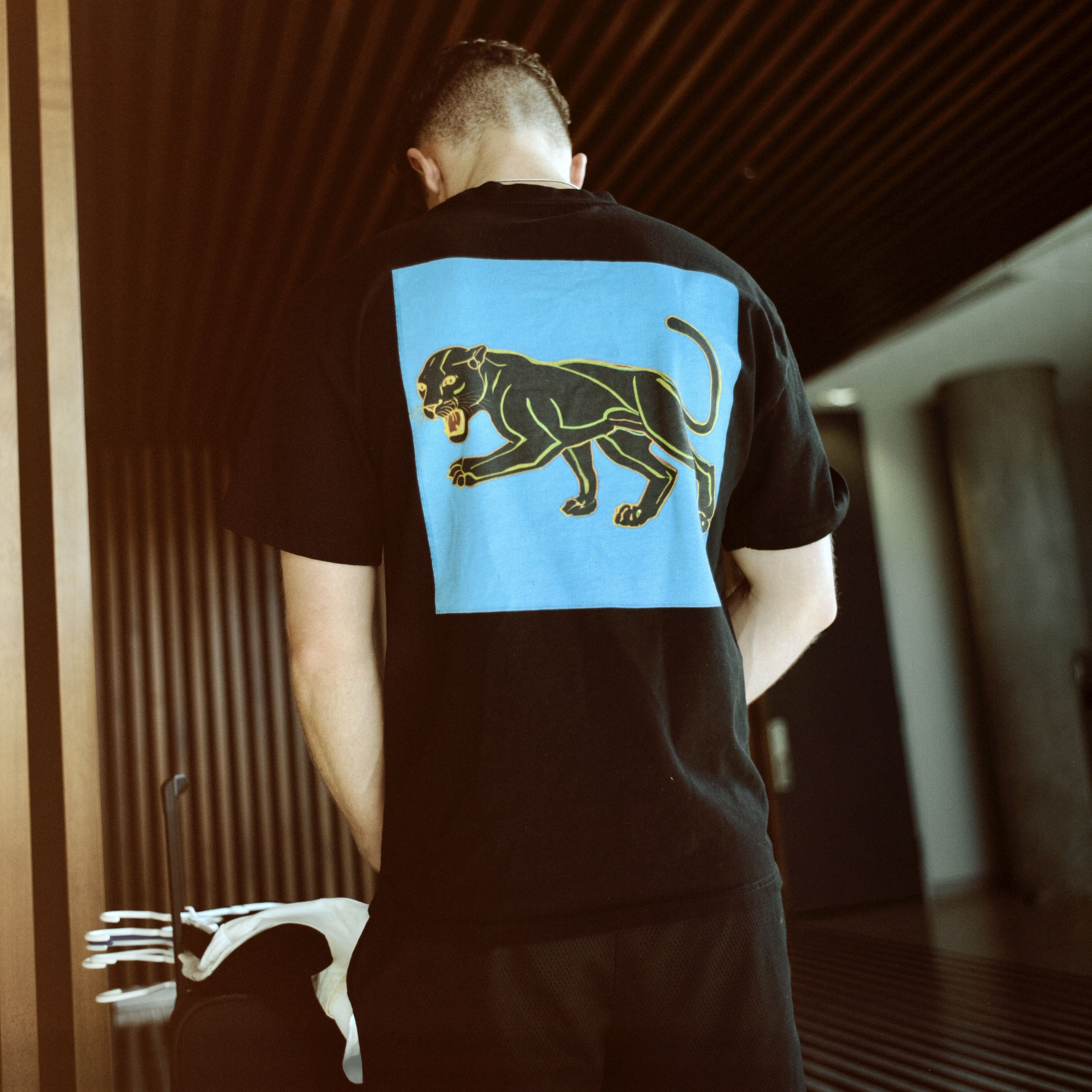 Oversized Panther Tee