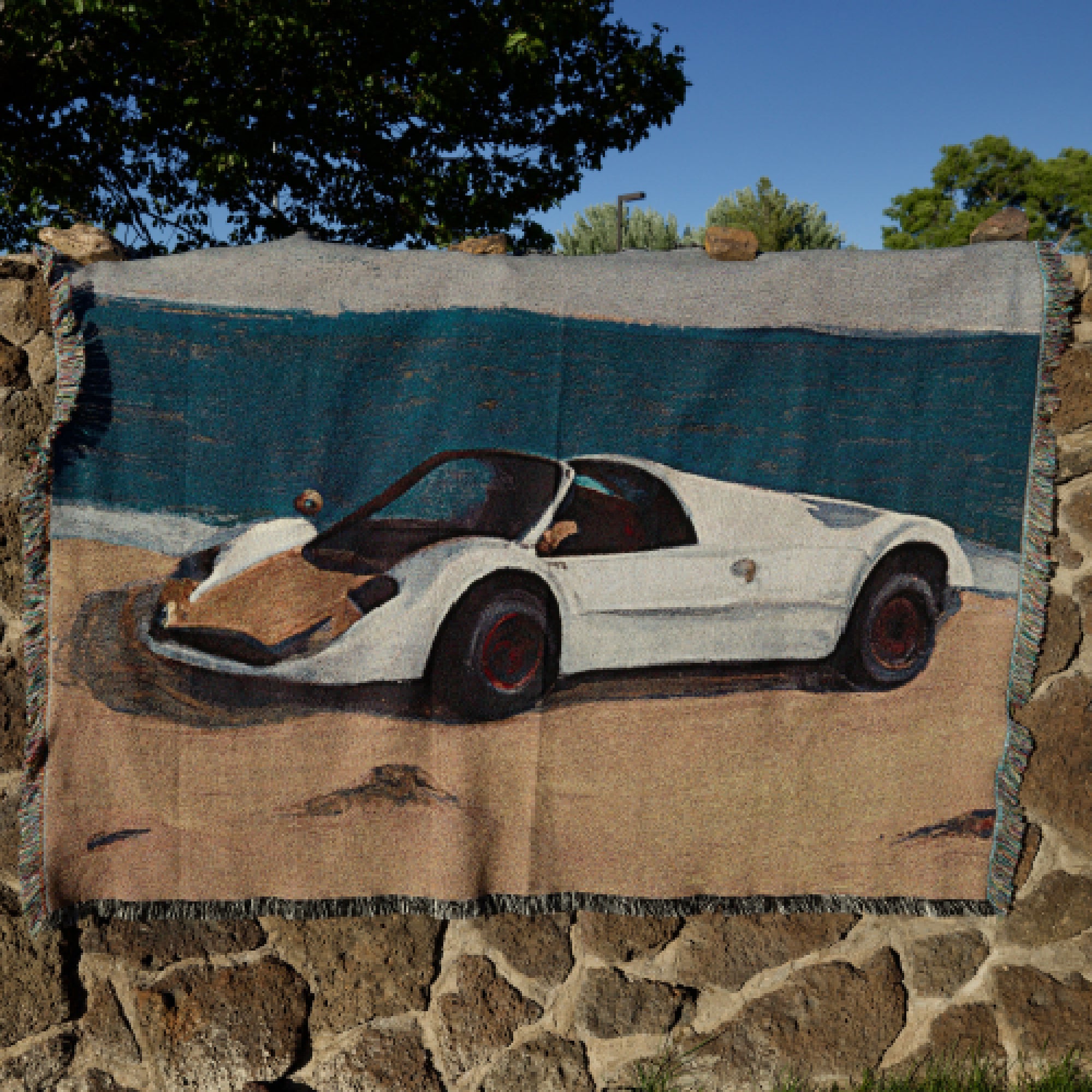 Racecar Blanket